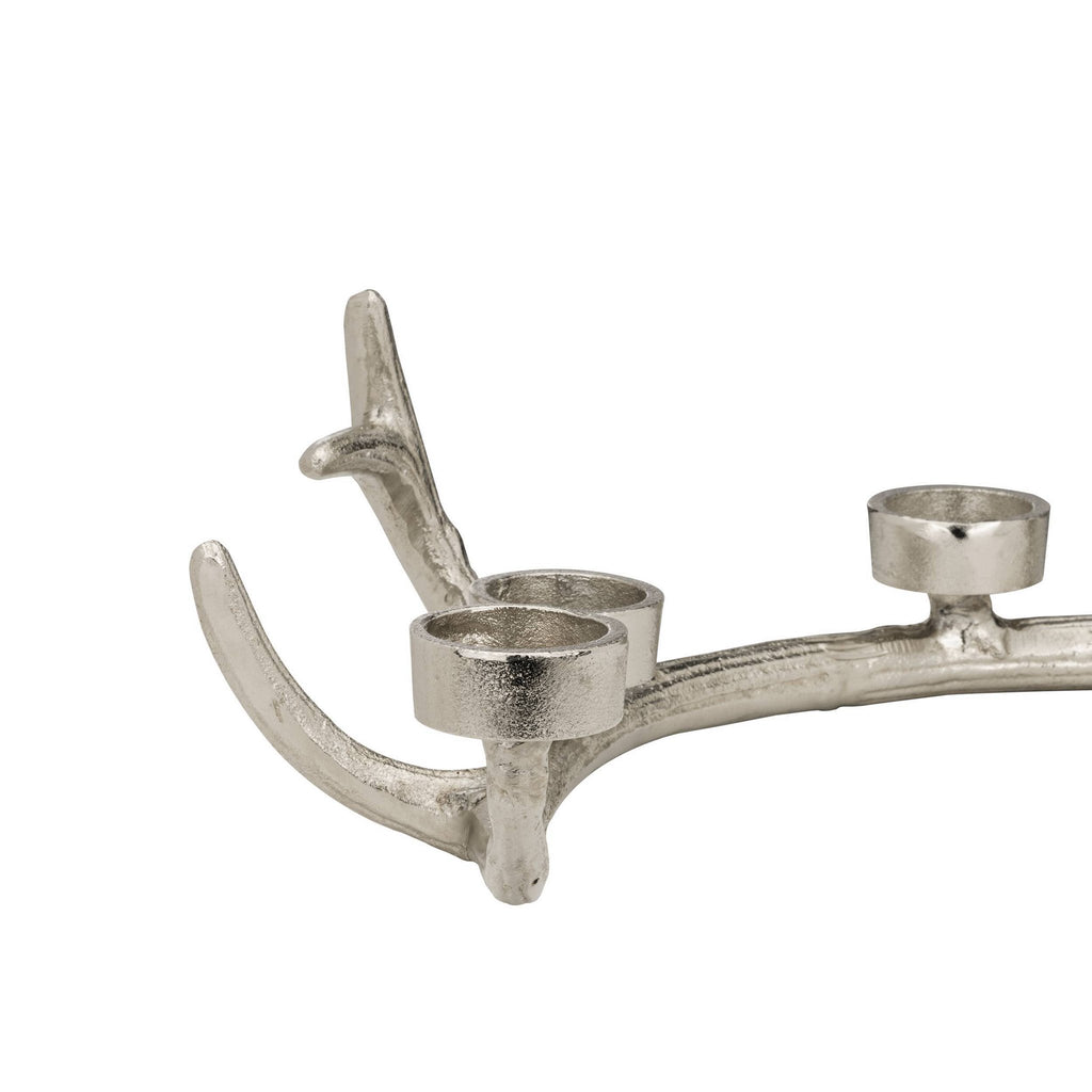 Kandelaar Selising Nikkel 48x23x13 cm
