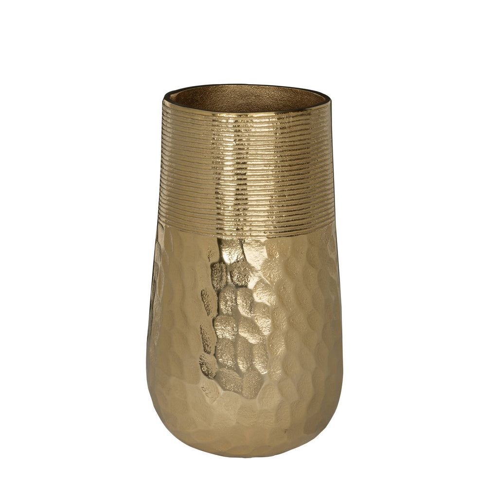 Vaas Nilgaut Goud 16x28 cm