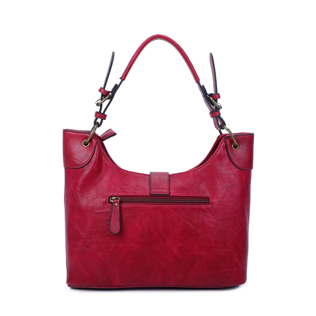 Tas J&W Bags 1683035 framboos