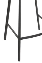J-Line Barstoel Kent Metaal/Polyester Roest