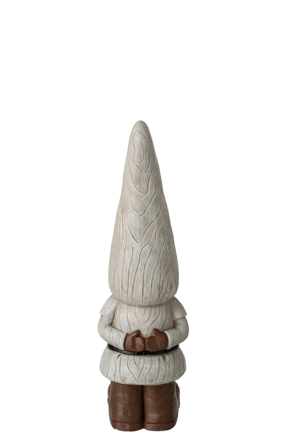 J-Line figurine Kabouter - magnesium - grijs - small