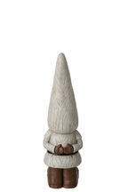 J-Line figurine Kabouter - magnesium - grijs - small
