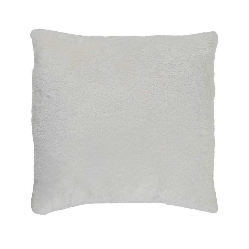 Todd kussen gebroken wit 45x45cm